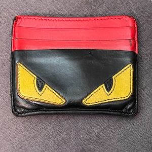 Fendi Monster Credit Card Holder